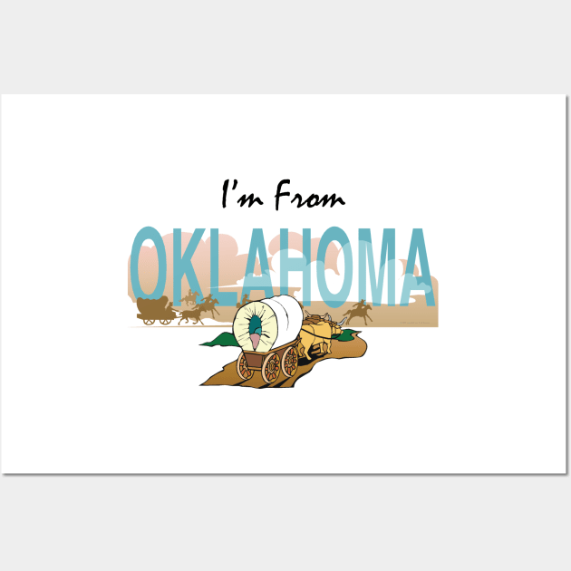 I'm from Oklahoma Wall Art by teepossible